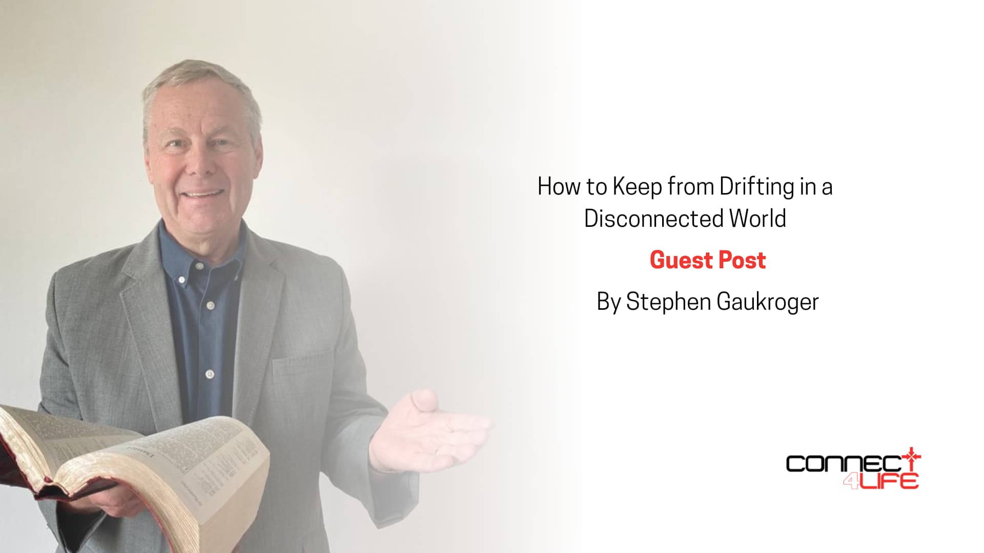 How to Keep from Drifting in a Disconnected World